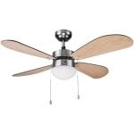 Haeger Cozy Fan FC424006A Ventilatore da soffitto con luce 50W 107cm Legno