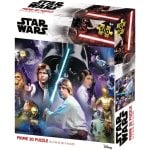 Prime 3D Linsenrasterpuzzle Star Wars Charaktere 500 Teile