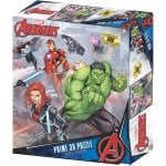 Prime 3D-Linsenrasterpuzzle Marvel Avengers Charaktercollage 500 Teile