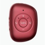 Localizzatore Leotec Tracker GPS 4G Rosso