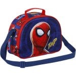 Karactermania 3D Spiderman Sides Lunch Bag Blau Karactermania 3D Spiderman Sides Lunch Bag Blau