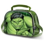 Karactermania Bolsa Portamerienda 3D Hulk Challenge Verde