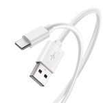 Oppo Cable USB a USB-C Original de 3a de Carga Rápida y Segura 1m Blanco Oppo Cable USB a USB-C Original de 3a de Carga Rápida y Segura 1m Blanco