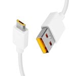 Realme Original Lade- und Synchronisationskabel USB auf Micro-USB 2a 1 m Weiß Realme Original Lade- und Synchronisationskabel USB auf Micro-USB 2a 1 m Weiß