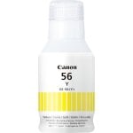 Canon GI-56Y Bottiglia di Inchiostro Giallo Originale per MAXIFY GX6050 GX7050 135 ml