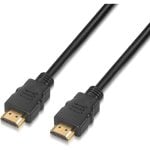Aisens A120-0119 Cabo HDMI Premium 4K 3D de alta velocidade macho/macho preto 1,0 m