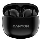 Casque stéréo sans fil Canyon TWS-5 noir