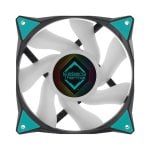 Iceberg Thermal IceGALE ARGB Boitier PC Ventilateur 12 cm Noir 1 pièce(s)