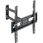 TooQ LP7843TN-B Supporto da Parete Girevole/Inclinabile per TV 32"- 55" VESA 400x400 Max 35 Kg