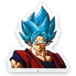 Teknofun Dragon Ball Figura Goku Saiyan Blu Neon