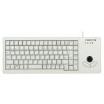 Cherry XS Trackball Keyboard G84-5400 Teclado USB com Trackball Cinzento