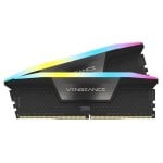 Corsair Vengeance RGB DDR5 6000 MHz 48 GB 2x24 GB CL36 Nero