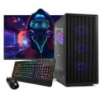 Desktop NeoPC Pack Gamer AMD Ryzen 5 4600G 16GB 480GB SSD Radeon Vega 7 Windows 11 Monitor 27 Teclado Rato