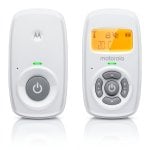 Motorola AM24 Vigilabebés de Audio con Batería y Pantalla Retroiluminada Blanco Motorola AM24 Vigilabebés de Audio con Batería y Pantalla Retroiluminada Blanco