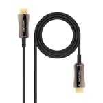 Nanocable HDMI-Kabel 2.1 AOC 8K Stecker/Stecker 15 m Schwarz Nanocable HDMI-Kabel 2.1 AOC 8K Stecker/Stecker 15 m Schwarz