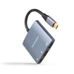 Nanocable Conversor USB Tipo-C a HDMI 4K Hembra /USB Hembra/USB Tipo-C 15cm Gris Nanocable Conversor USB Tipo-C a HDMI 4K Hembra /USB Hembra/USB Tipo-C 15cm Gris