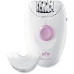 Epilatore elettrico Braun Silképil 1 SE1370 Rosa/Bianco