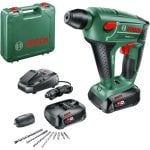 Bosch Uneo Maxx Martilllo Perforador a Batería 18V + 2 Baterías
