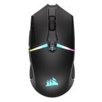 Mouse da gioco wireless RGB Corsair Nightsabre Wireless 26000 DPI