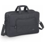 Rivacase Tegel ECO 8455 Maletín para Portátil Negro hasta 17.3"