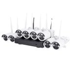 Cámara IP Nivian Kit 2K Visión Nocturna Exterior Detección IA