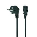 Cabo de alimentação Gembird PC-186-VDE-5M Schuko para C13 5m preto Cabo de alimentação Gembird PC-186-VDE-5M Schuko para C13 5m preto