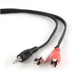 Gembird CCA-458 Cable de Audio Estéreo 3.5mm a 2xRCA Macho/Macho 1.5m