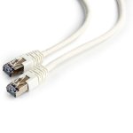 Netzwerkkabel RJ45 Cat6 F/UTP FTP 0,5m Weiß Gembird