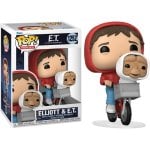 Funko Pop Film E.T Elliot con E.T su una bicicletta