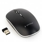 Mouse Gembird MUSW-4BS-01 Wireless 1600DPI Nero Ambidestro Silenzioso