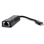Adaptador de Red USB-C a Ethernet Gembird A-CM-LAN-01 Gigabit 1000 Mbps