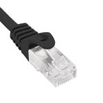 Cavo di rete Phasak PHK 1701 RJ45 UTP Cat.6 1m Nero