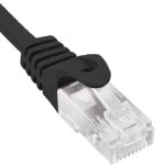 Phasak PHK 1801 Câble Réseau RJ45 UTP Cat.6 1m Noir