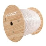 Phasak PHR 660 RJ45 SFTP Cat.6 Bobine de câble 305m Gris