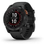 Garmin fēnix 7 Pro Solar Edition Bluetooth WiFi NFC GPS 47mm MIP Preto 22 Dias Resistente Água 10ATM