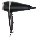 Secador de Cabelo Iónico Tristar HD-2450 2200W 3 Temperaturas 2 Velocidades com Difusor Preto