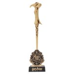 Cinereplicas Harry Potter Voldemort's Magic Wand Caneta esferográfica com suporte e marcador lenticular