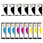 Pccom Essential HP 953XL Cartucho Tinta Compatible Negro/Cian/Magenta/Amarillo Pack 15 Pccom Essential HP 953XL Cartucho Tinta Compatible Negro/Cian/Magenta/Amarillo Pack 15