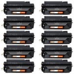 Pccom Essential HP CE505A/CF280A Tóner Compatible Negro Pack 10