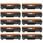 PcCom Essential HP 142A/W1420A Tóner Compatible Negro Pack 10