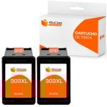 Pccom Essential HP 303XL Cartucho Tinta Compatible Negro Pack 2