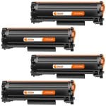 Pccom Essential HP CF244A Tóner Compatible Negro Pack 4