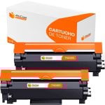 Pccom Essential Brother TN2420/TN2410 Tóner Compatible Negro Pack 2 Pccom Essential Brother TN2420/TN2410 Tóner Compatible Negro Pack 2
