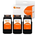 PcCom Essential Canon 545XL/546XL Cartucho Tinta Compatible Negro/Tricolor Pack 3 PcCom Essential Canon 545XL/546XL Cartucho Tinta Compatible Negro/Tricolor Pack 3