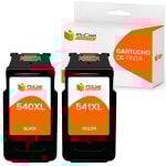 PcCom Essential Canon 540XL/541XL Cartucho Tinta Compatible Negro/Tricolor Pack 2 PcCom Essential Canon 540XL/541XL Cartucho Tinta Compatible Negro/Tricolor Pack 2