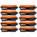 Pccom Essential HP CF217A Tóner Compatible Negro Pack 10