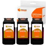 PcCom Essential Canon 540XL Cartucho Tinta Compatible Negro Pack 3 PcCom Essential Canon 540XL Cartucho Tinta Compatible Negro Pack 3