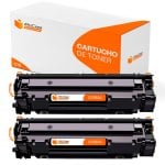 Pccom Essential HP CF283A Tóner Compatible Negro Pack 2 Pccom Essential HP CF283A Tóner Compatible Negro Pack 2
