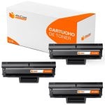 Pccom Essential HP 106A/W1106A Tóner Compatible Negro Pack 3