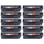 Pccom Essential HP Q2612a Tóner Compatible Negro Pack 10